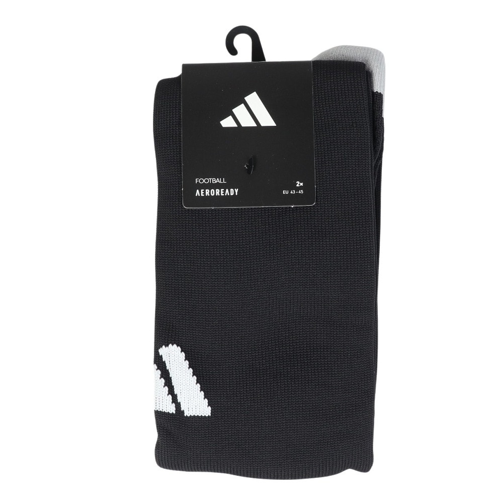 アディダス（adidas）（メンズ、レディース、キッズ）サッカー ソックス 靴下 ミラノ 23 2足組 ソックス KPW74-JD1902