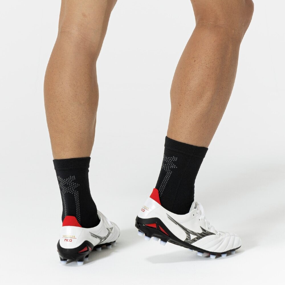 ミズノ（MIZUNO）（メンズ、レディース）サッカー ソックス 靴下 ゼログライドネオ ショートソックス 5本指タイプ P2MXC01009