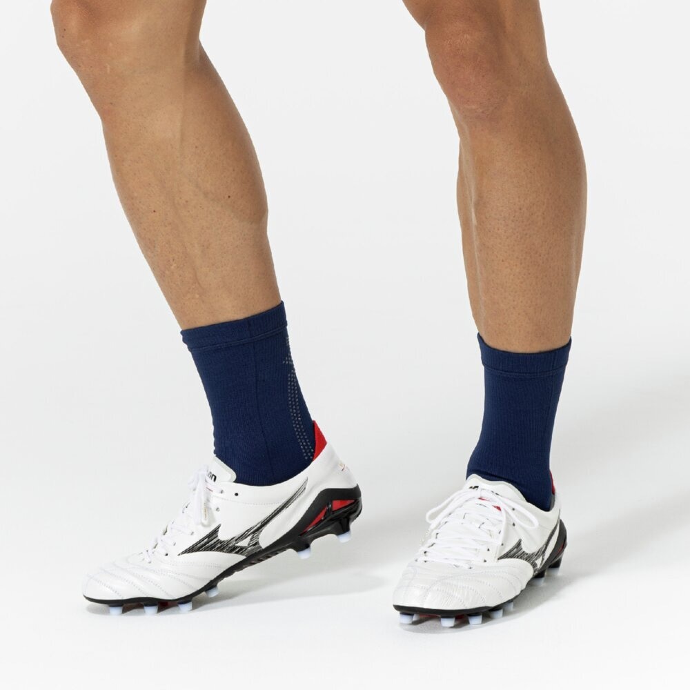 ミズノ（MIZUNO）（メンズ、レディース）サッカー ソックス 靴下 ゼログライドネオ ショートソックス 5本指タイプ P2MXC01014