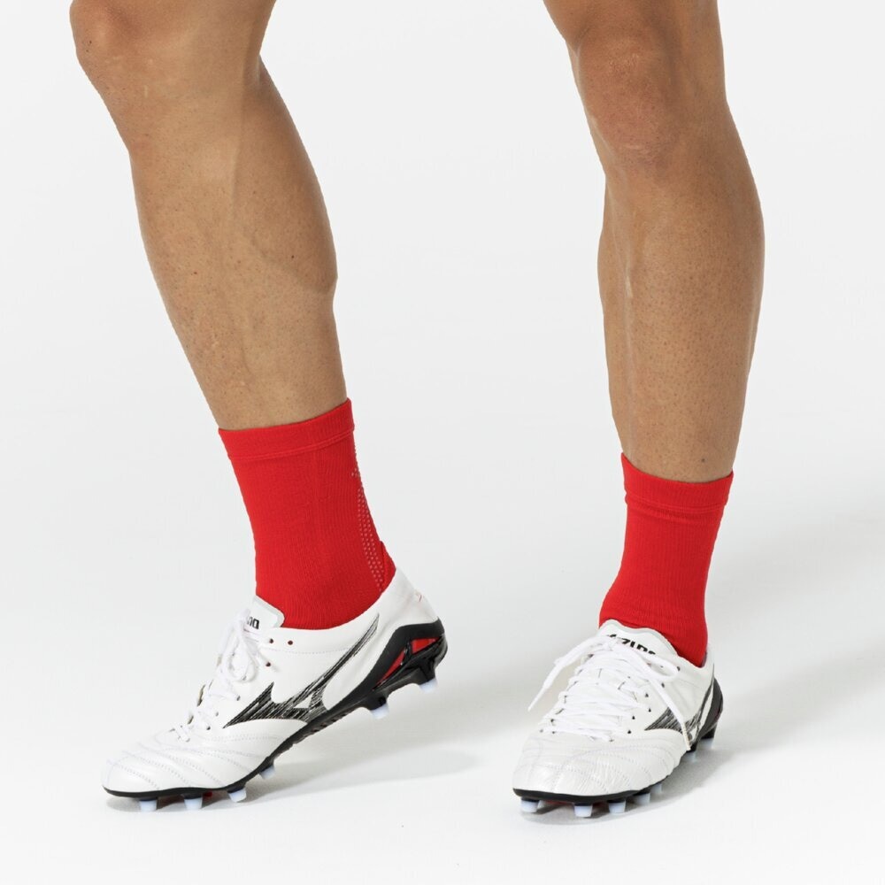 ミズノ（MIZUNO）（メンズ、レディース）サッカー ソックス 靴下 ゼログライドネオ ショートソックス 袋型 P2MXC01162