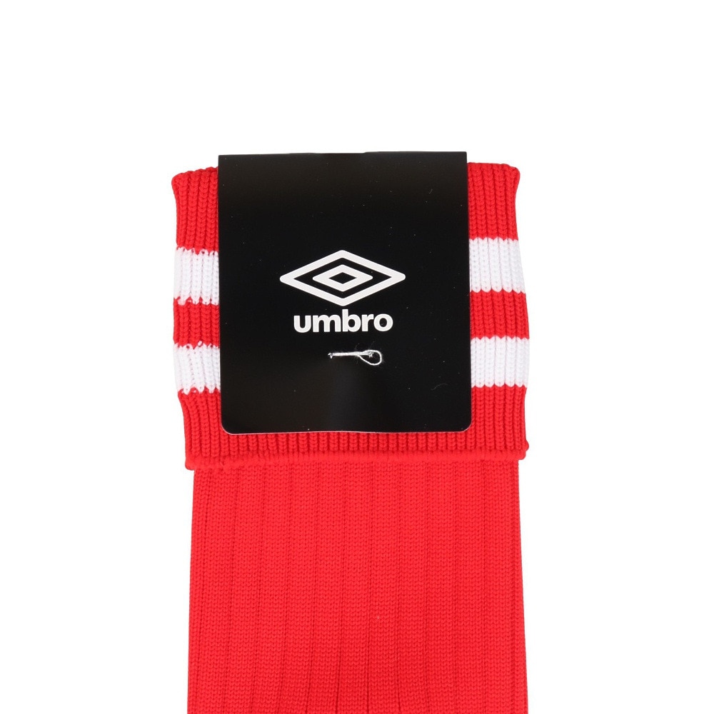 アンブロ（UMBRO）（キッズ）サッカー ソックス 靴下 ラインストッキング UAS8310 MRED18