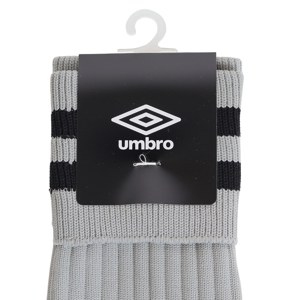 アンブロ（UMBRO）（キッズ）サッカー ソックス 靴下 ジュニア ラインストッキング UAS8310 SLV21