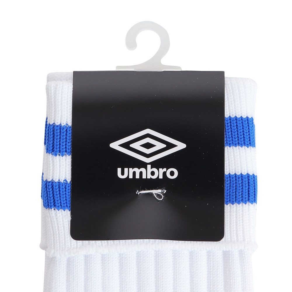 アンブロ（UMBRO）（キッズ）サッカー ソックス 靴下 ジュニア ラインストッキング UAS8310 WBU18