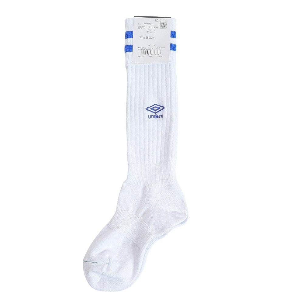 アンブロ（UMBRO）（キッズ）サッカー ソックス 靴下 ジュニア ラインストッキング UAS8310 WBU21
