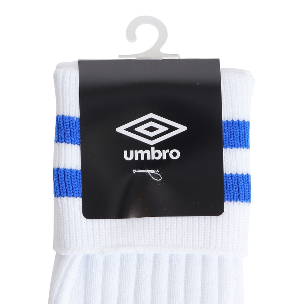 アンブロ（UMBRO）（キッズ）サッカー ソックス 靴下 ジュニア ラインストッキング UAS8310 WBU21