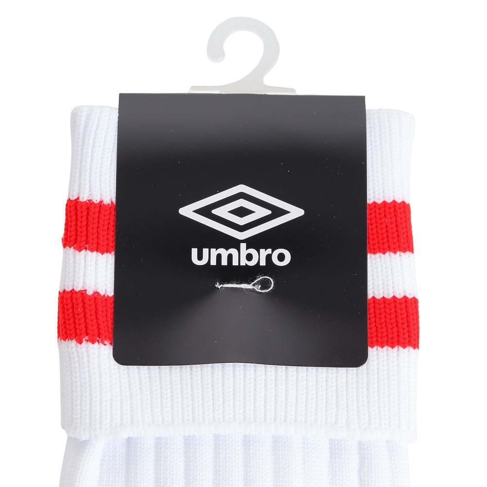 アンブロ（UMBRO）（キッズ）サッカー ソックス 靴下 ジュニア ラインストッキング UAS8310 WMRD21