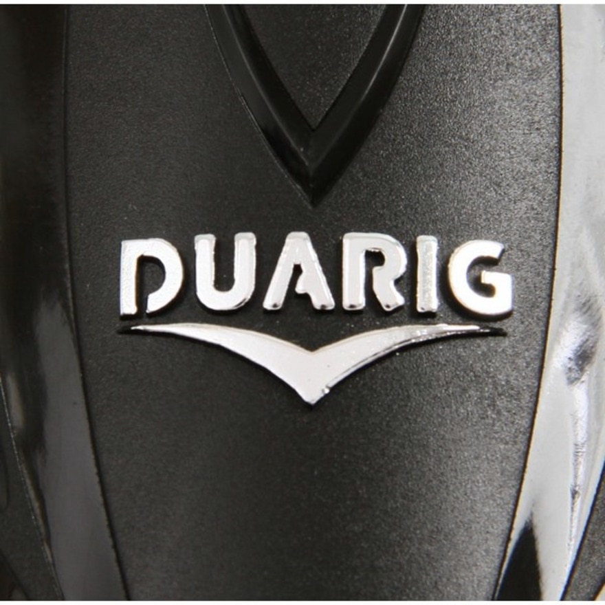 デュアリグ（DUARIG）（メンズ、レディース）サッカー すねあて レガース ハード シンガード15cm 750D4TT101 BLK