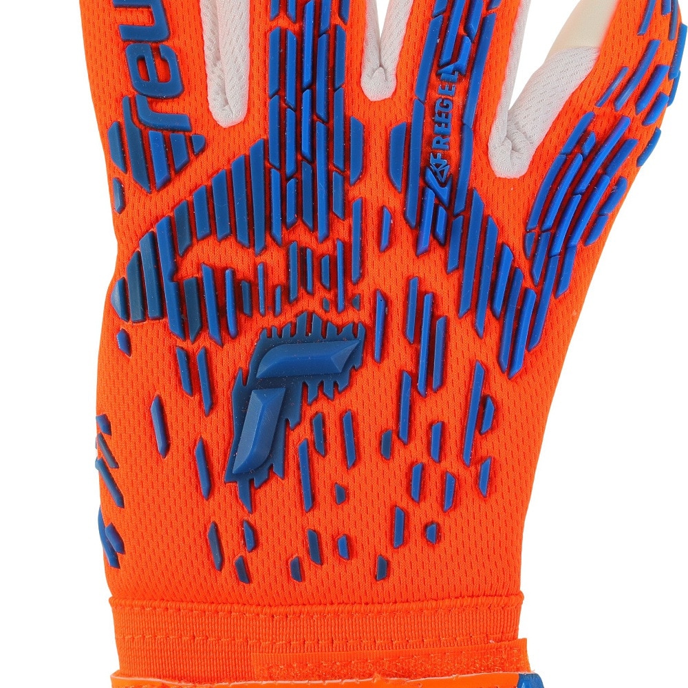 ロイシュ（REUSCH）（メンズ）キーパーグローブ サッカー アトラクト フリーゲル シルバー 5460235-2210