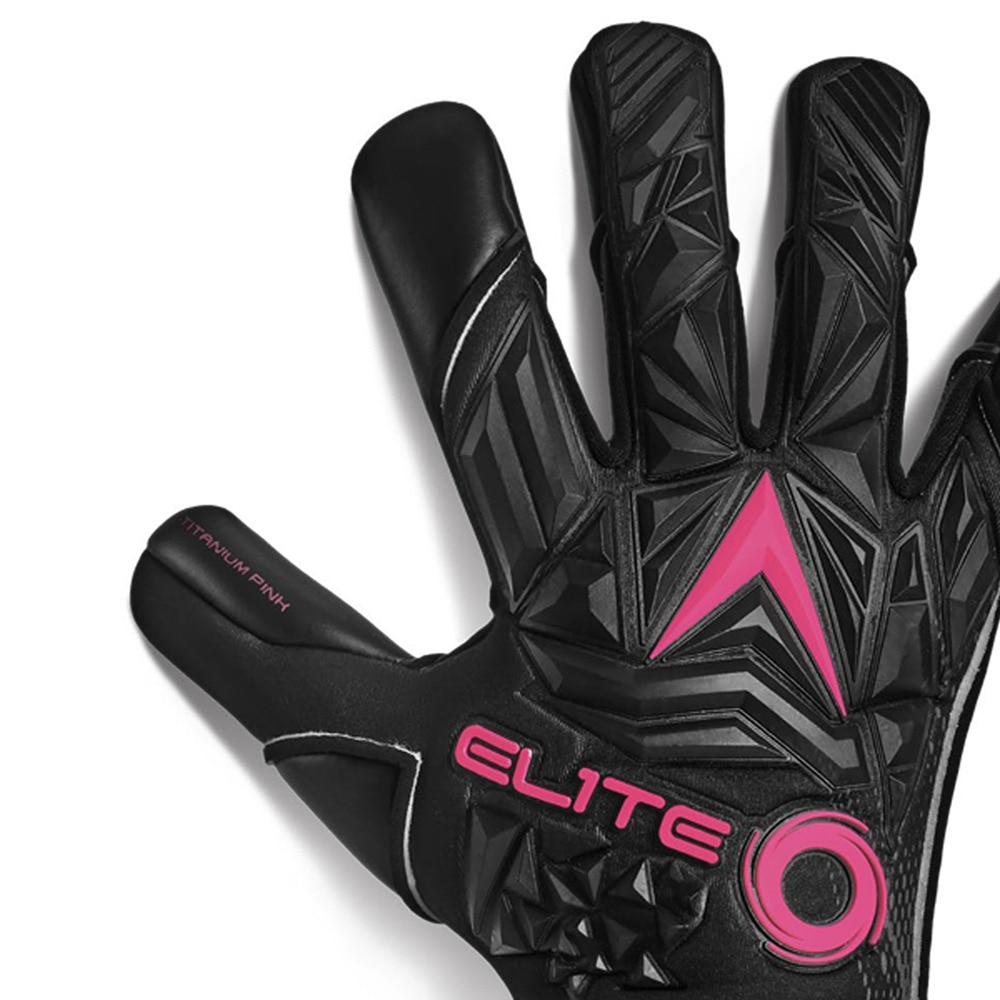 エリートスポーツ（Elite Sports）（メンズ）キーパーグローブ サッカー ELITE TITANIUM PINK ELG-24804 BLK/PNK