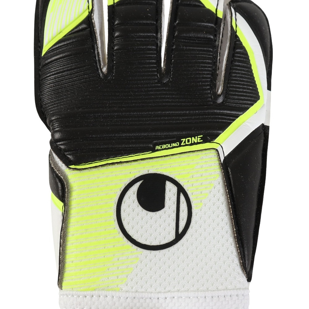 Amazon | uhlsport(ウールシュポルト) uhlsport (ウールシュポルト) 試合用 サッカー GK キーパーグローブ パワーライン  スーパーグリップ+ ハーフネガティブ 1011304 01 7 ブラックｘレッド×ホワイト | uhlsport（ウールシュポルト） | グローブ