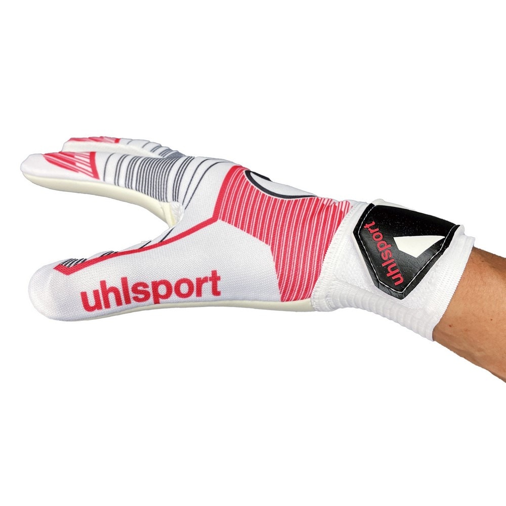ウールシュポルト（uhlsport）（メンズ、レディース、キッズ）キーパーグローブ サッカー フットサル フルフィンガー ソフト ハーフネガティブ 1011359