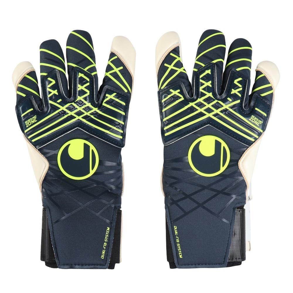 ウールシュポルト（uhlsport）（メンズ、レディース）キーパーグローブ サッカー プレディクション アブソルートグリップ スキンカット 1011332