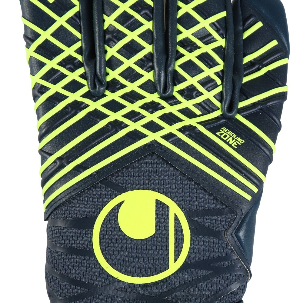 ウールシュポルト（uhlsport）（メンズ、レディース）キーパーグローブ サッカー プレディクション スーパーソフト ハーフネガティブ 1011334
