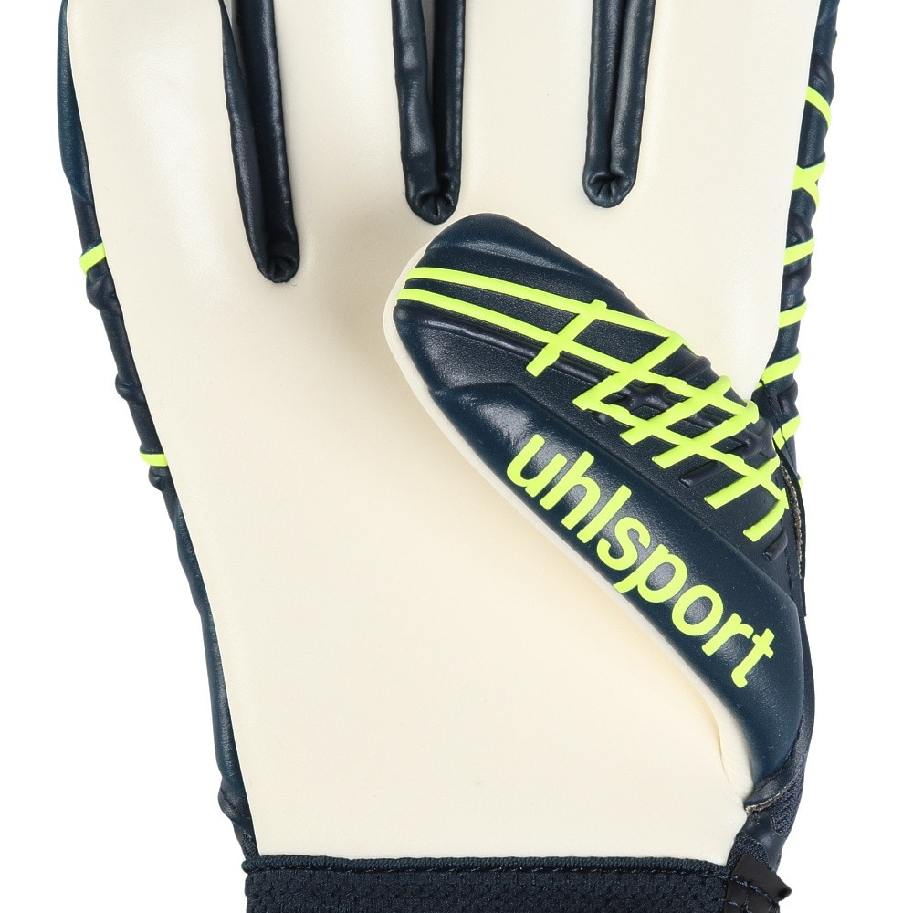 ウールシュポルト（uhlsport）（メンズ、レディース）キーパーグローブ サッカー プレディクション スーパーソフト ハーフネガティブ 1011334