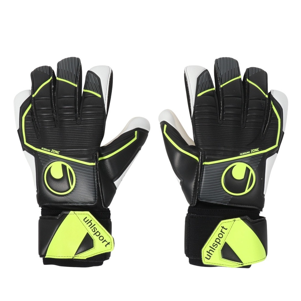 ウールシュポルト（uhlsport）（メンズ）キーパーグローブ サッカー スーパーソフト ハーフネガティブ フレックスフレーム 1011352