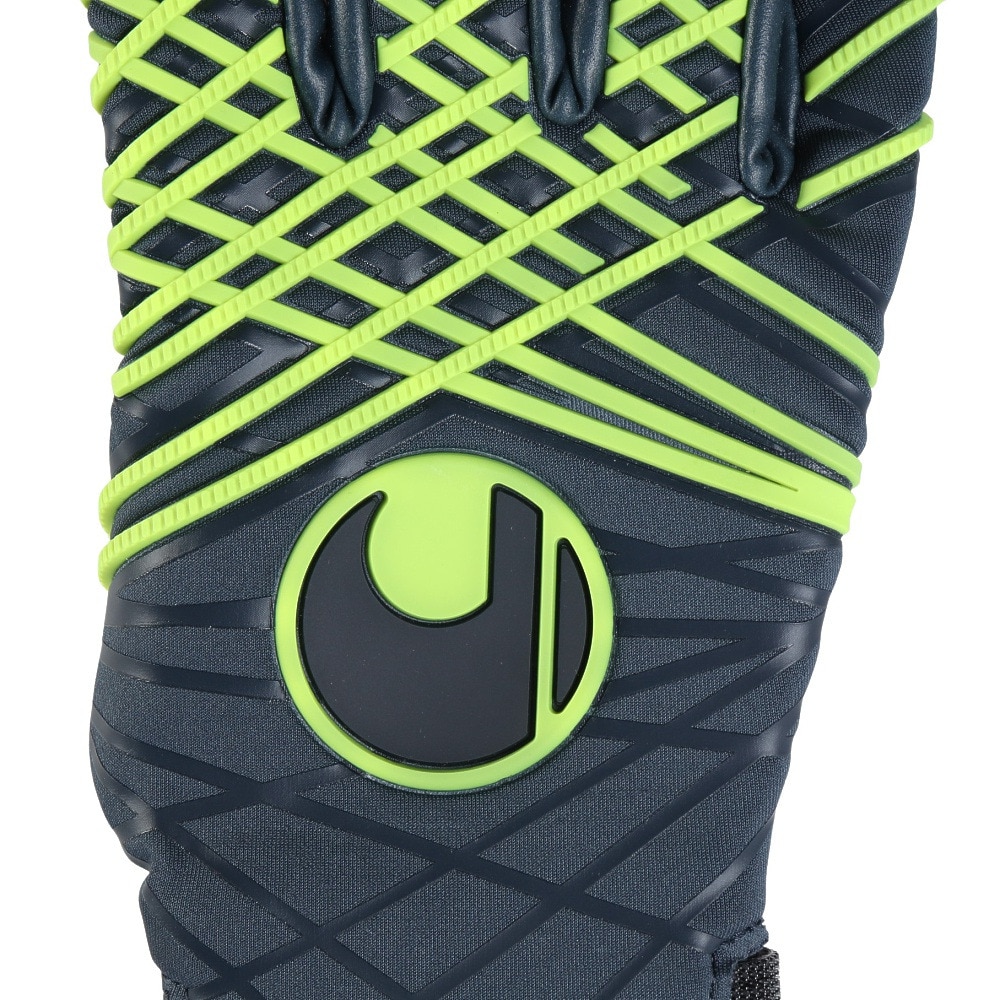 ウールシュポルト（uhlsport）（メンズ、レディース）キーパーグローブ サッカー プレディクション アブソルートグリップ ハーフネガティブ フィット 1011356
