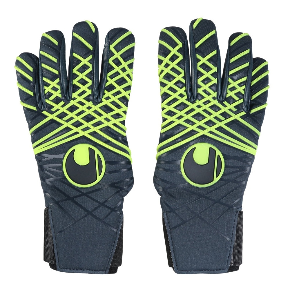 ウールシュポルト（uhlsport）（メンズ、レディース）キーパーグローブ サッカー プレディクション アブソルートグリップ ハーフネガティブ フィット 1011356