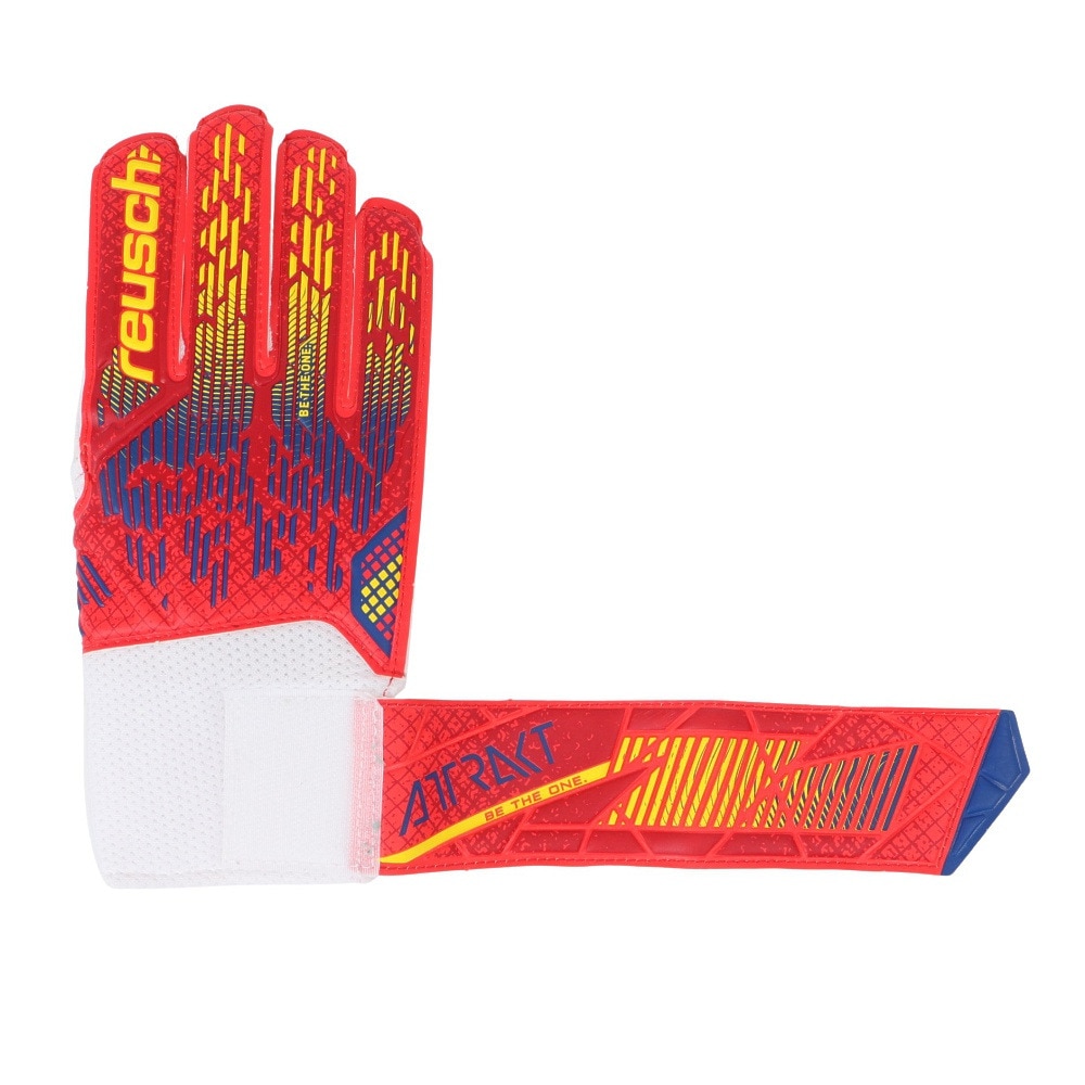 ロイシュ（REUSCH）（キッズ）ジュニア キーパーグローブ サッカー アトラクト ソリッド 5462016-8903
