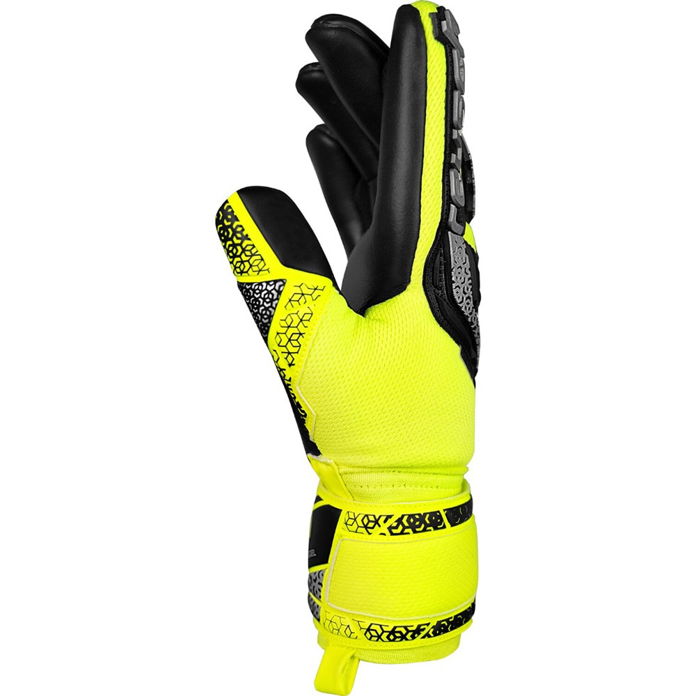ロイシュ（REUSCH）（キッズ）キーパーグローブ サッカー アトラクト フリーゲル シルバー ジュニア 5562235-2025