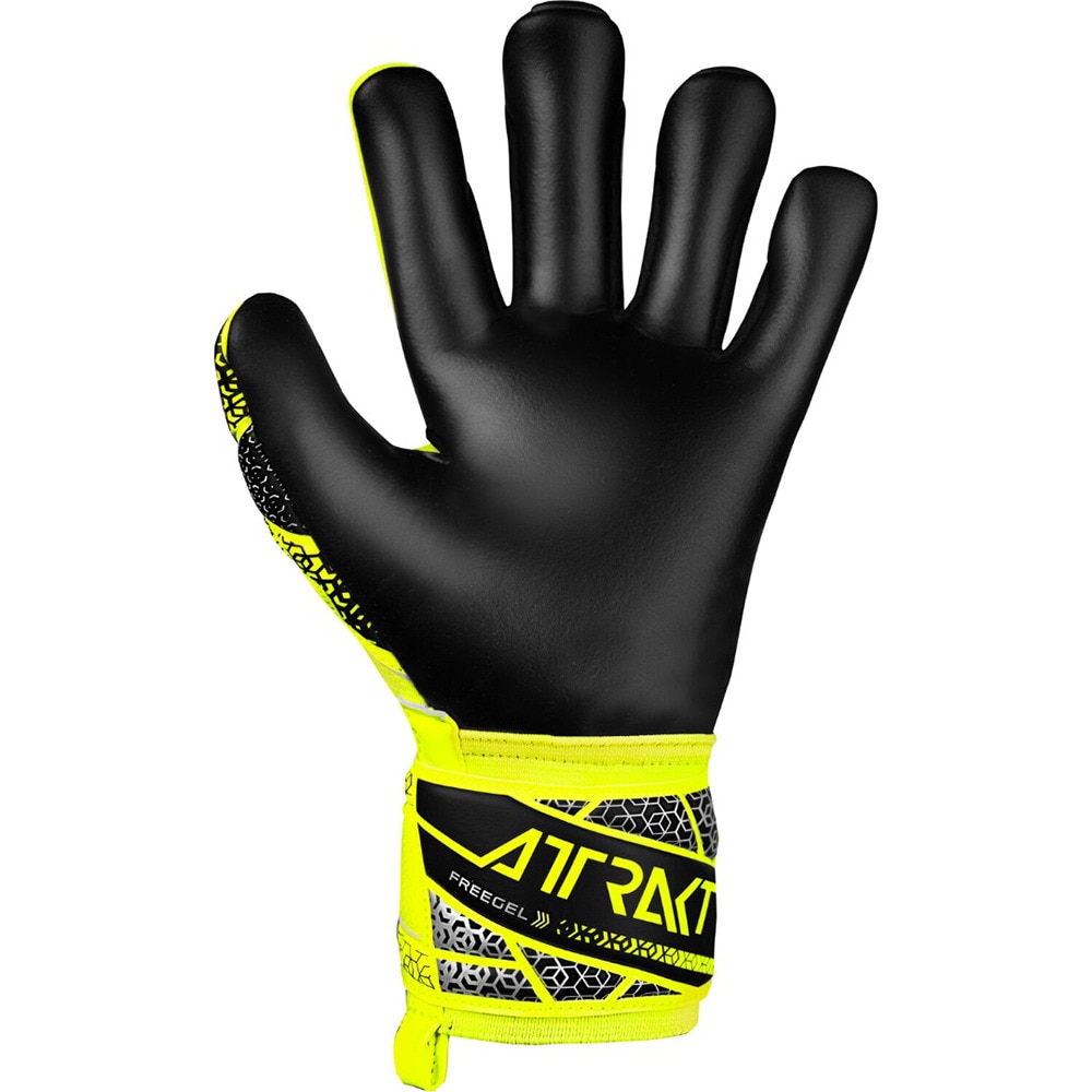 ロイシュ（REUSCH）（キッズ）キーパーグローブ サッカー アトラクト フリーゲル シルバー ジュニア 5562235-2025