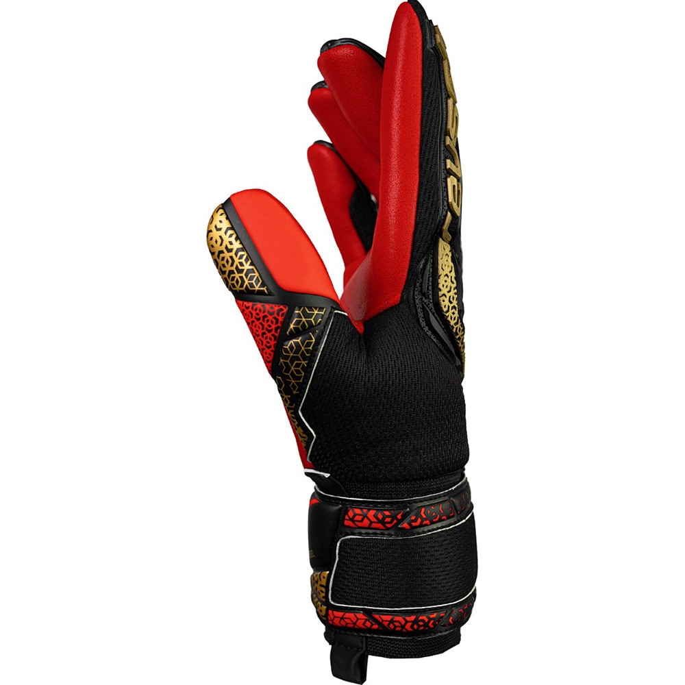 ロイシュ（REUSCH）（キッズ）キーパーグローブ サッカー アトラクト フリーゲル シルバー ジュニア 5562235-7075