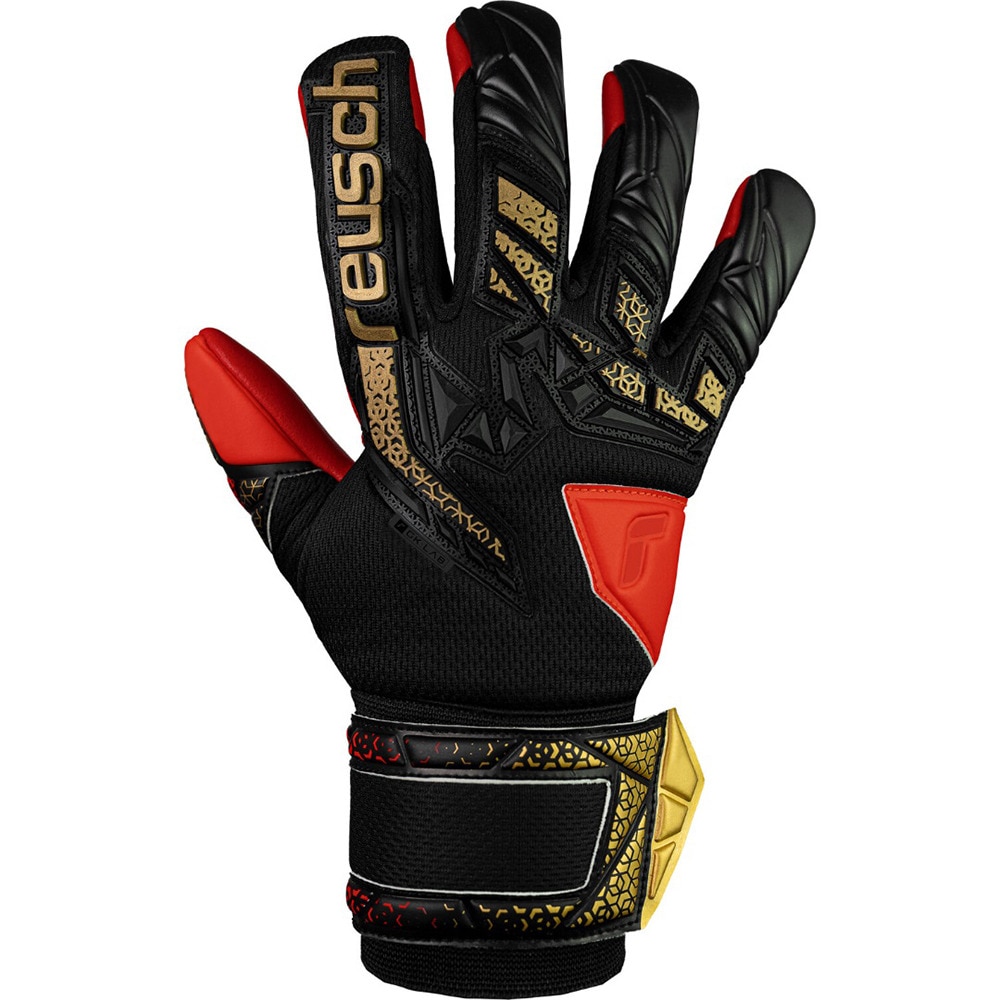 ロイシュ（REUSCH）（キッズ）キーパーグローブ サッカー アトラクト フリーゲル シルバー ジュニア 5562235-7075