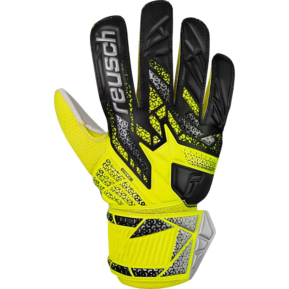 ロイシュ（REUSCH）（キッズ）キーパーグローブ サッカー アトラクト ソリッド ジュニア 5562515-2014