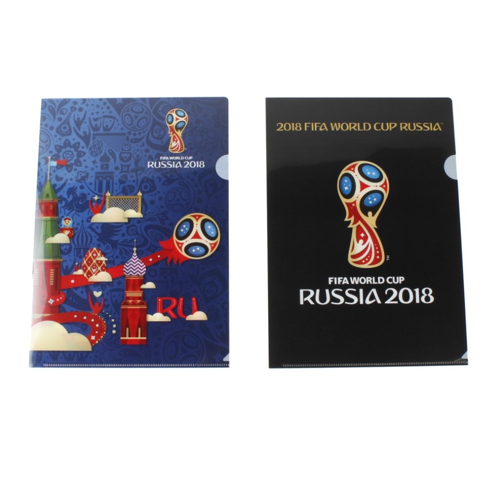 18年 Fifa ロシアワールドカップ クリアファイルセット 3 フットボールアグリゲーション エルブレス