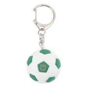 (メンズ、レディース、キッズ)サッカーボールキーホルダー GREEN