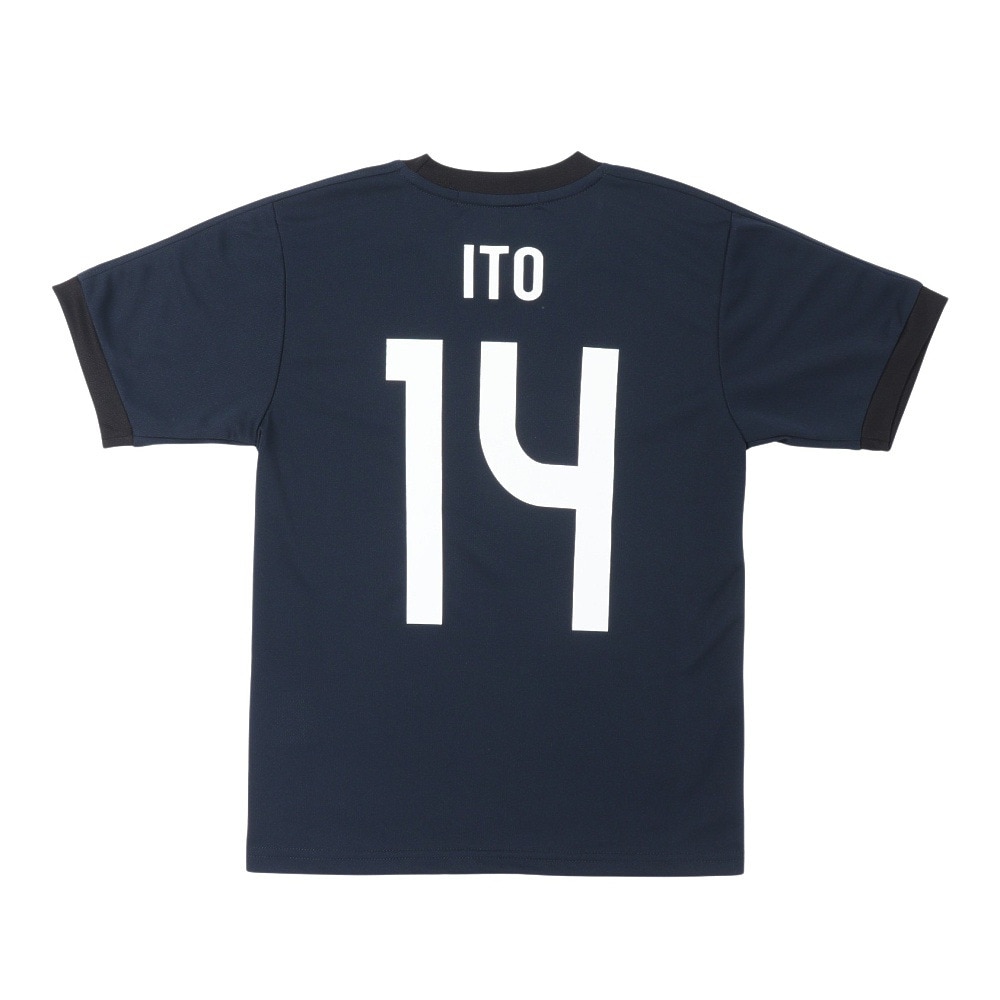 日本サッカー協会（JFA）（キッズ）キッズ プレーヤーズTシャツ 伊藤 純也 24JFA-007-14-KIDS