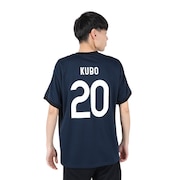 (メンズ、レディース)24JFA プレーヤーズTシャツ 久保建英 Lサイズ 24JFA-007-20-L