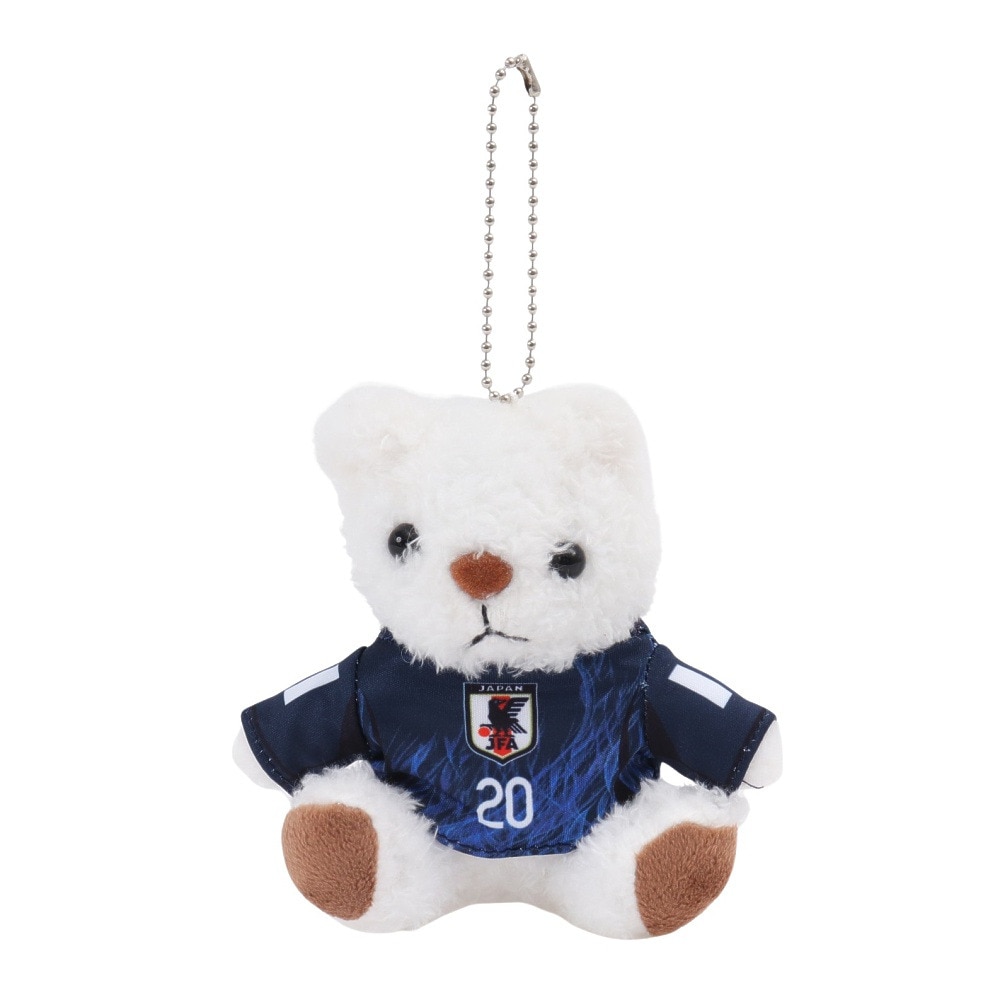 日本サッカー協会（JFA）（メンズ、レディース、キッズ）プレーヤーズベアキーホルダー 2024 久保建英 24JFA-013-20