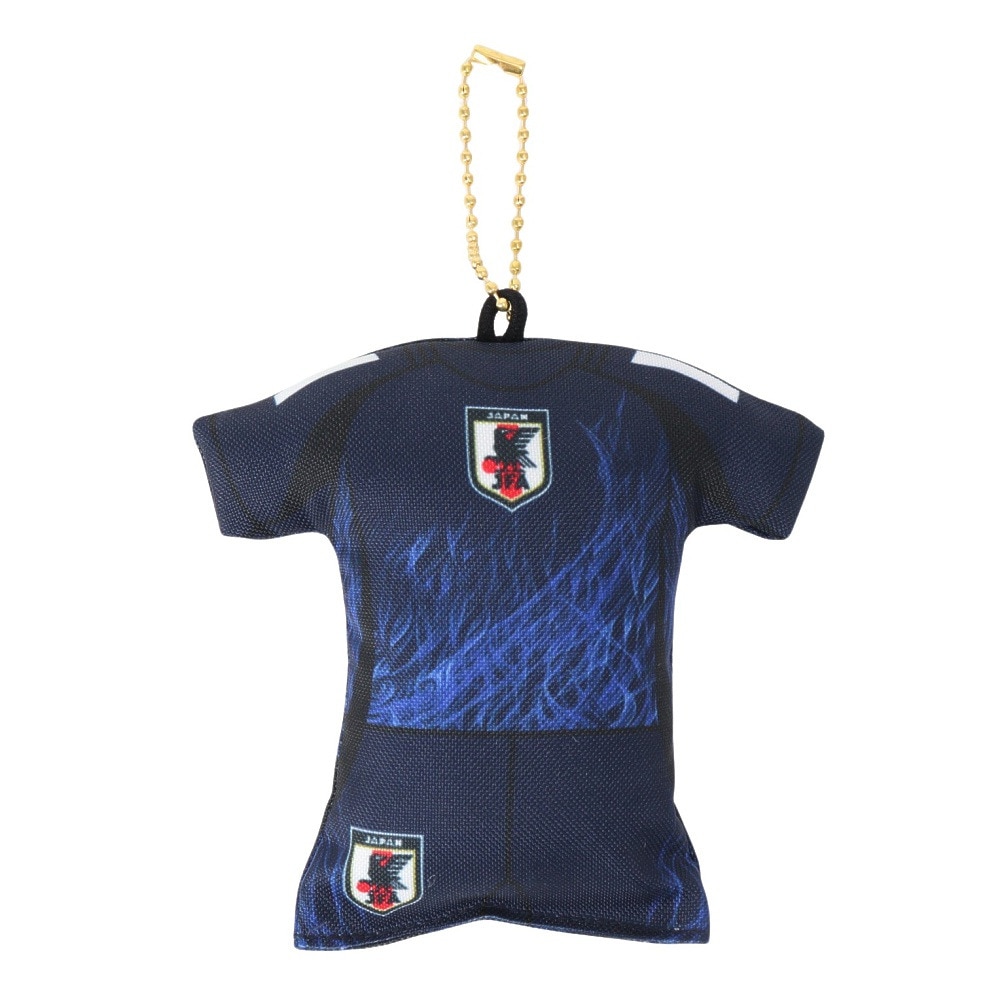 日本サッカー協会（JFA）（メンズ、レディース、キッズ）プレイヤーズユニ型クッションキーホルダー ネーム&ナンバーなし 24JFA-014