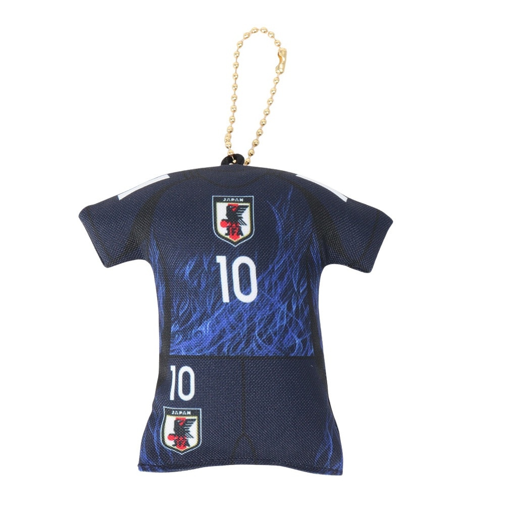 日本サッカー協会（JFA）（メンズ、レディース、キッズ）プレイヤーズユニ型クッションキーホルダー 堂安律 24JFA-014-10