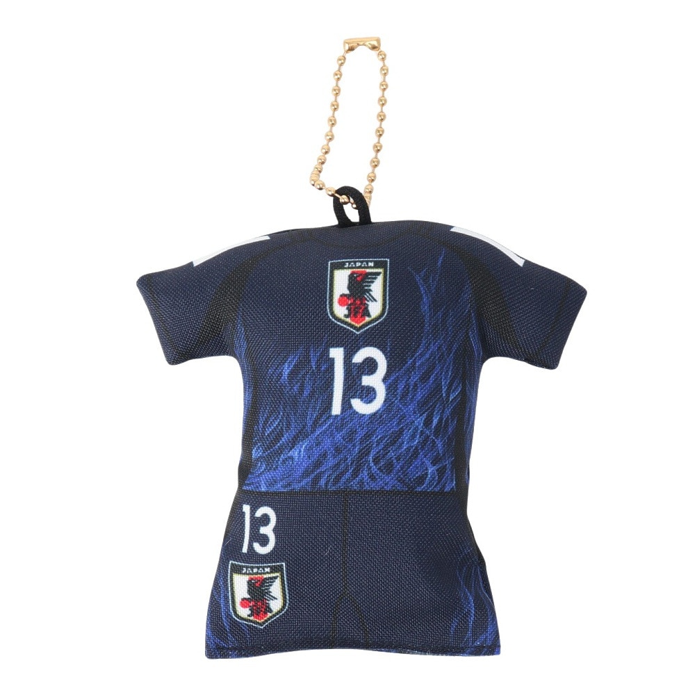 日本サッカー協会（JFA）（メンズ、レディース、キッズ）プレイヤーズユニ型クッションキーホルダー 中村敬斗 24JFA-014-13