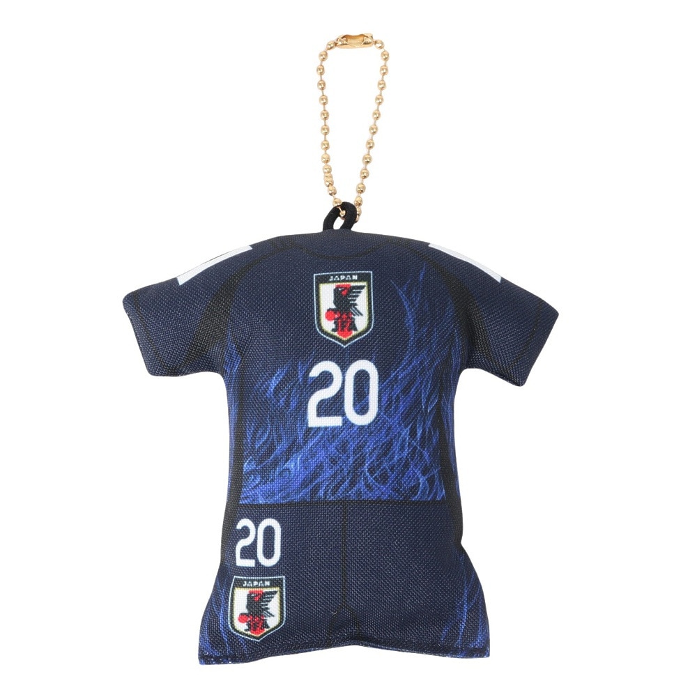日本サッカー協会（JFA）（メンズ、レディース、キッズ）プレイヤーズユニ型クッションキーホルダー 久保建英 24JFA-014-20