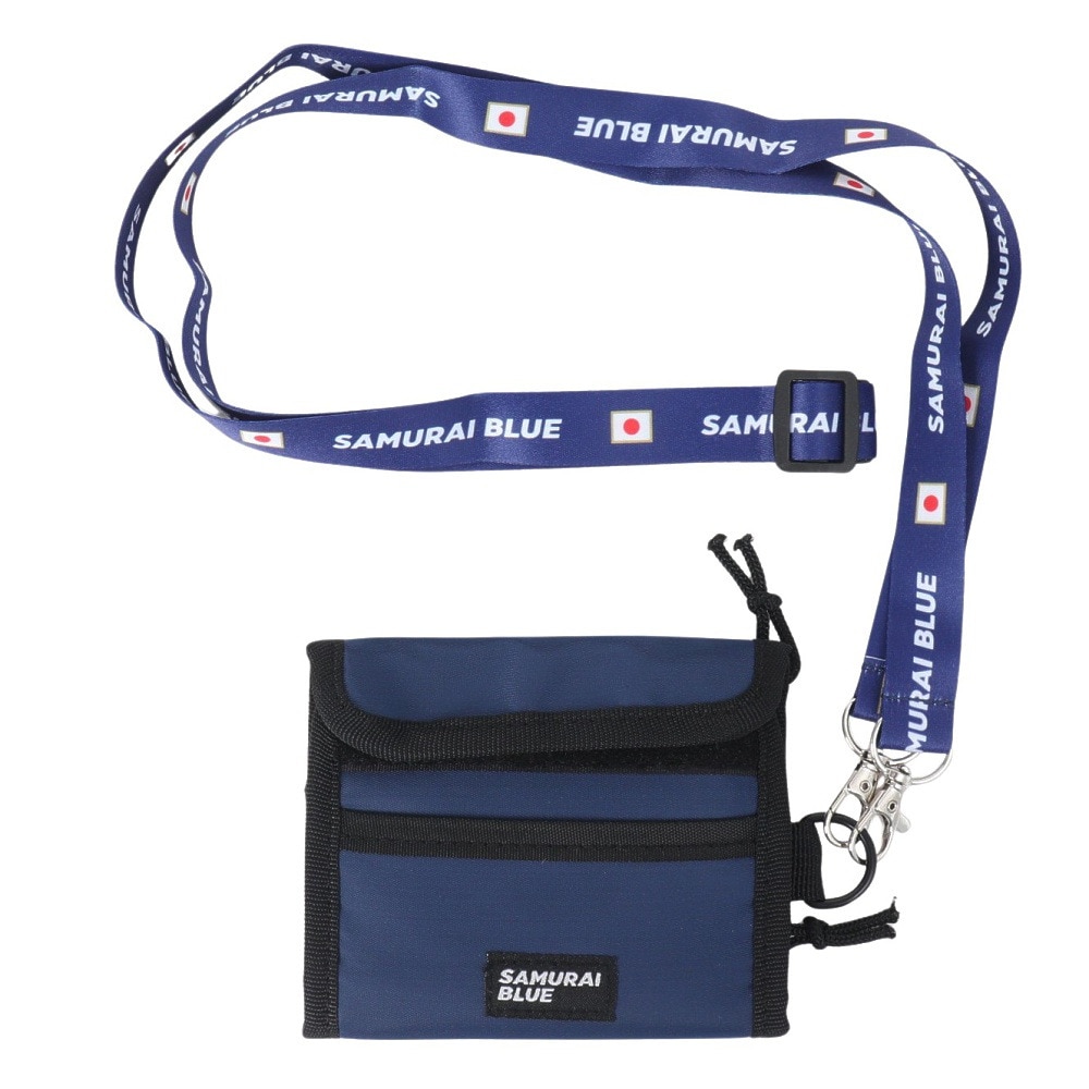 日本サッカー協会（JFA）（メンズ、レディース、キッズ）ウォレット 2024 SAMURAI BLUE JFA41010