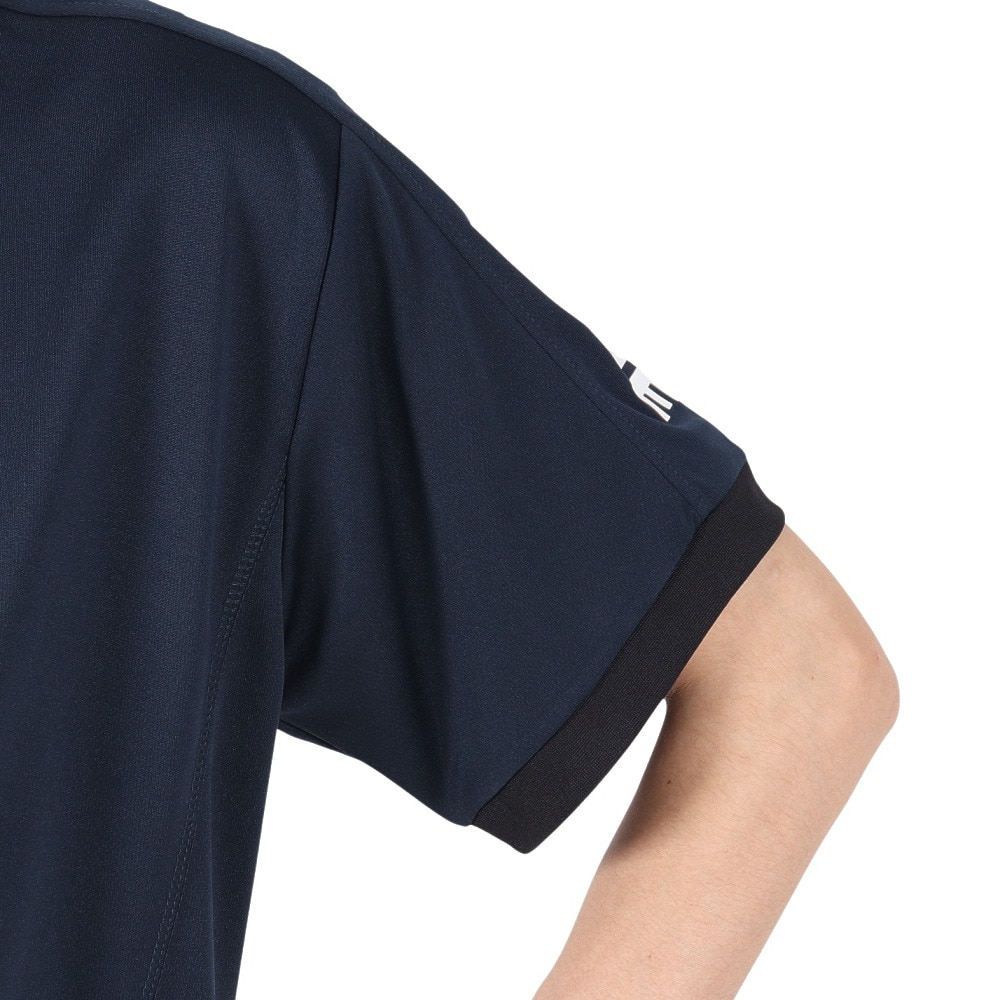 日本サッカー協会（JFA）（メンズ、レディース）プレイヤーズTシャツ L 2024 SAMURAI BLUE 24JFA-007-L