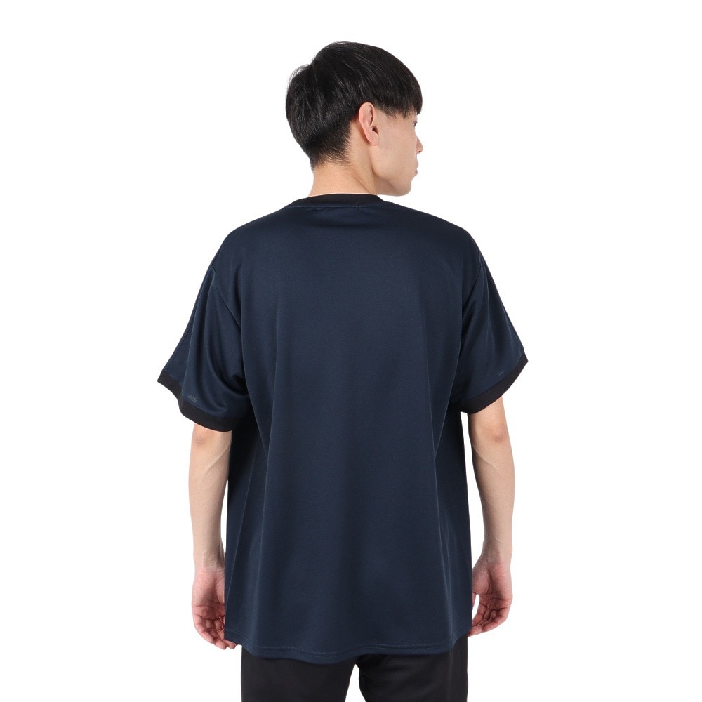 日本サッカー協会（JFA）（メンズ、レディース）プレイヤーズTシャツ LL 2024 SAMURAI BLUE 24JFA-007-XL