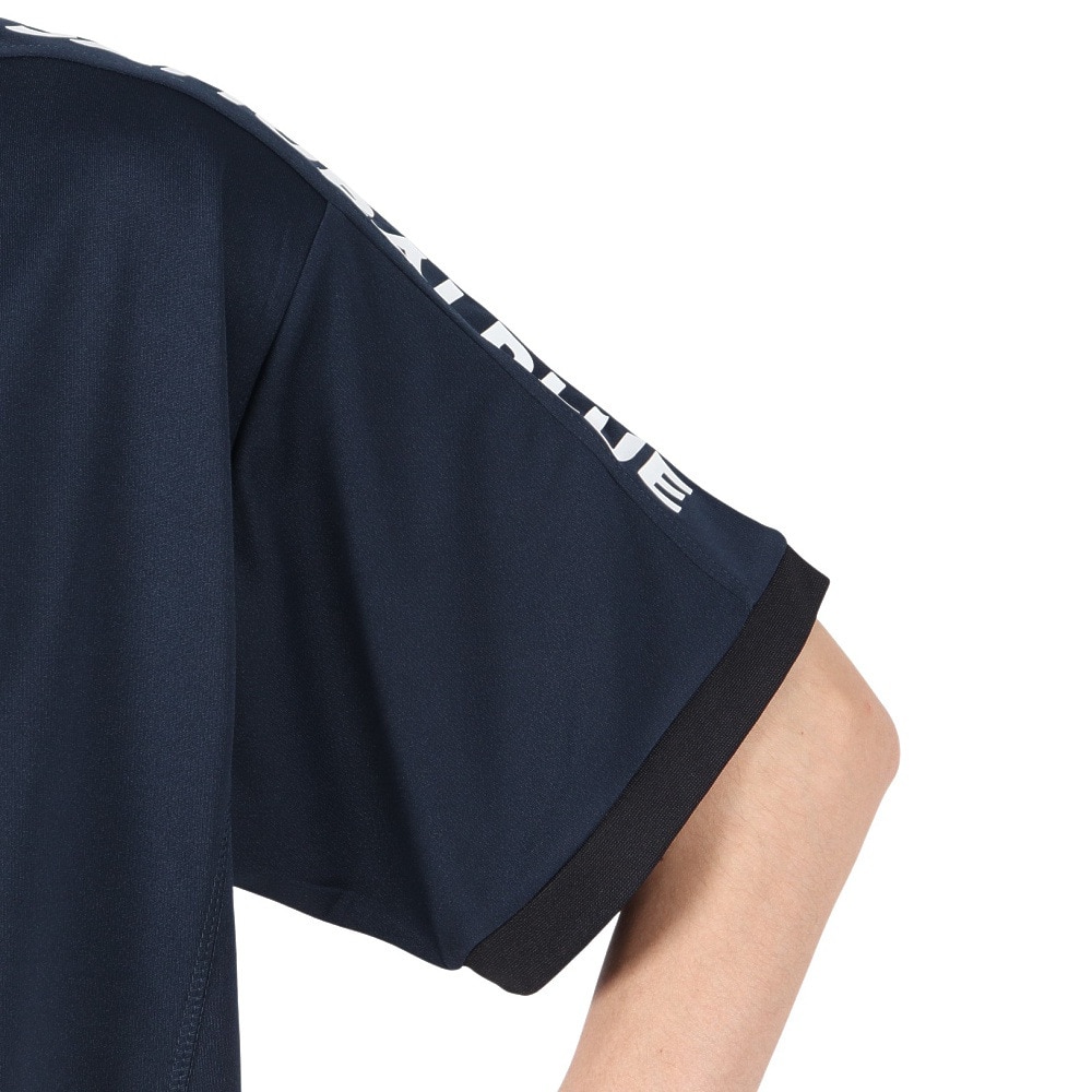 日本サッカー協会（JFA）（メンズ、レディース）プレイヤーズTシャツ LL 2024 SAMURAI BLUE 24JFA-007-XL