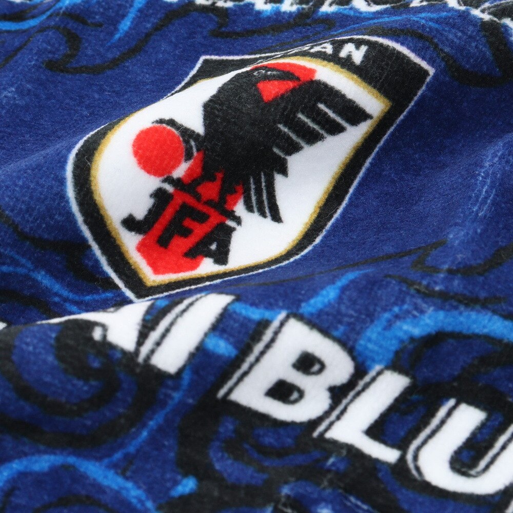 日本サッカー協会（JFA）（メンズ、レディース、キッズ）ハンドタオル SLOGAN サムライブルー STADIUM LINE JO-359