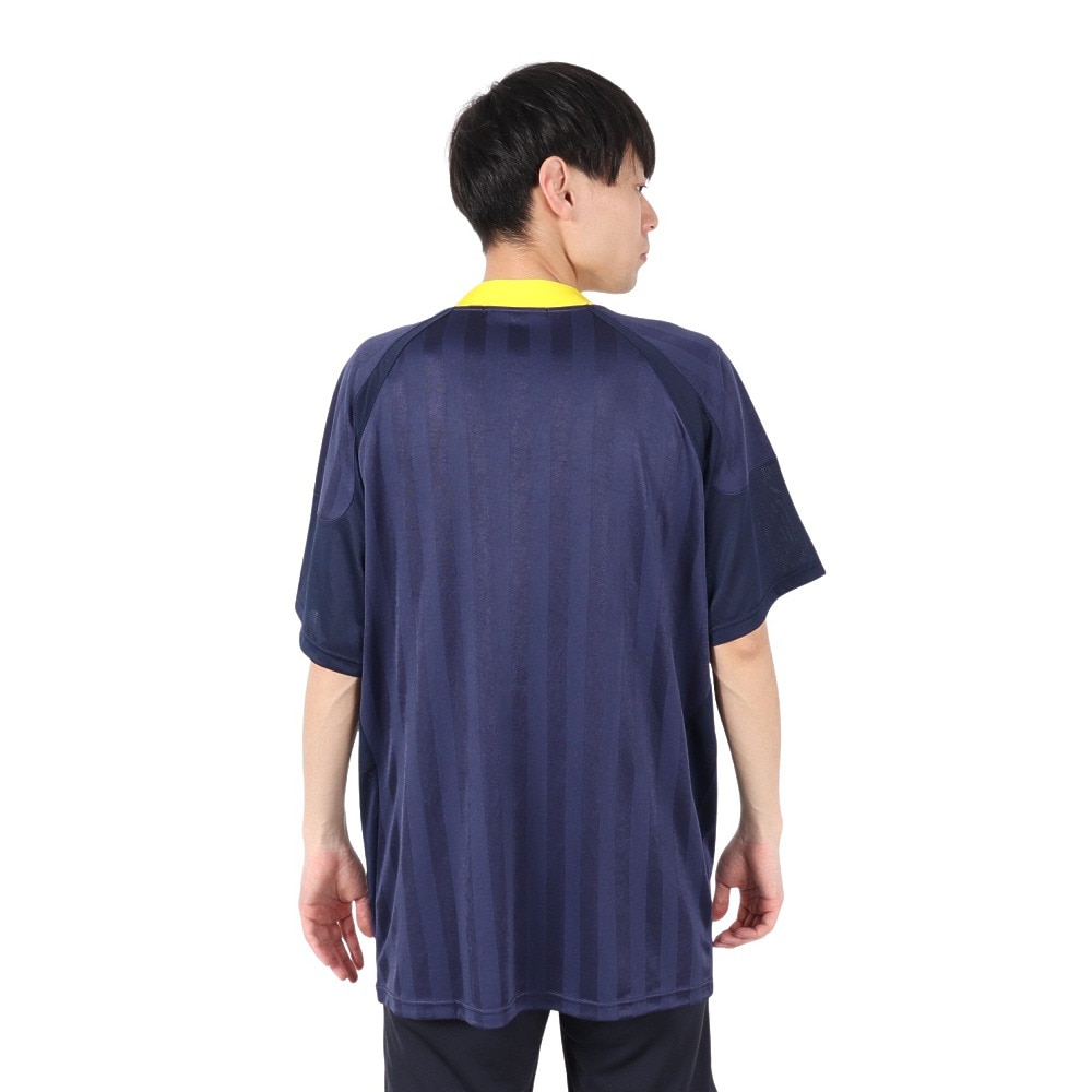 日本サッカー協会（JFA）（メンズ、レディース）デザインTシャツ NVY L JO-410-L