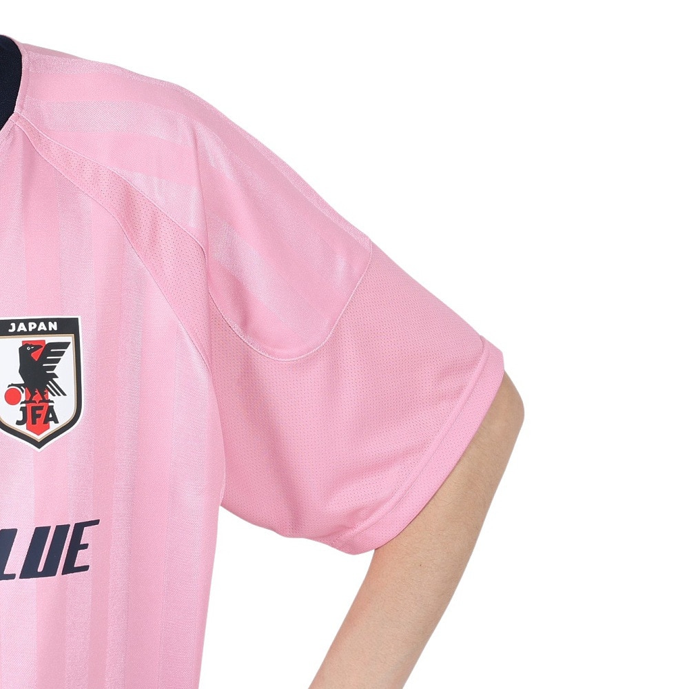 日本サッカー協会（JFA）（メンズ、レディース）24JFA デザインTシャツ Mサイズ PNK JO-412-M