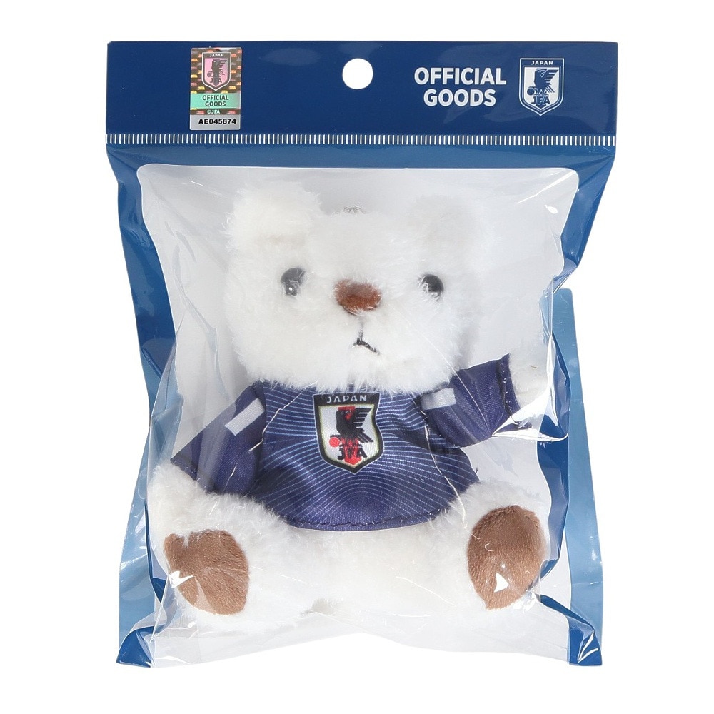 日本サッカー協会（JFA）（メンズ、レディース、キッズ）ユニフォームベアキーホルダー 2026 SAMURAI BLUE JO-537