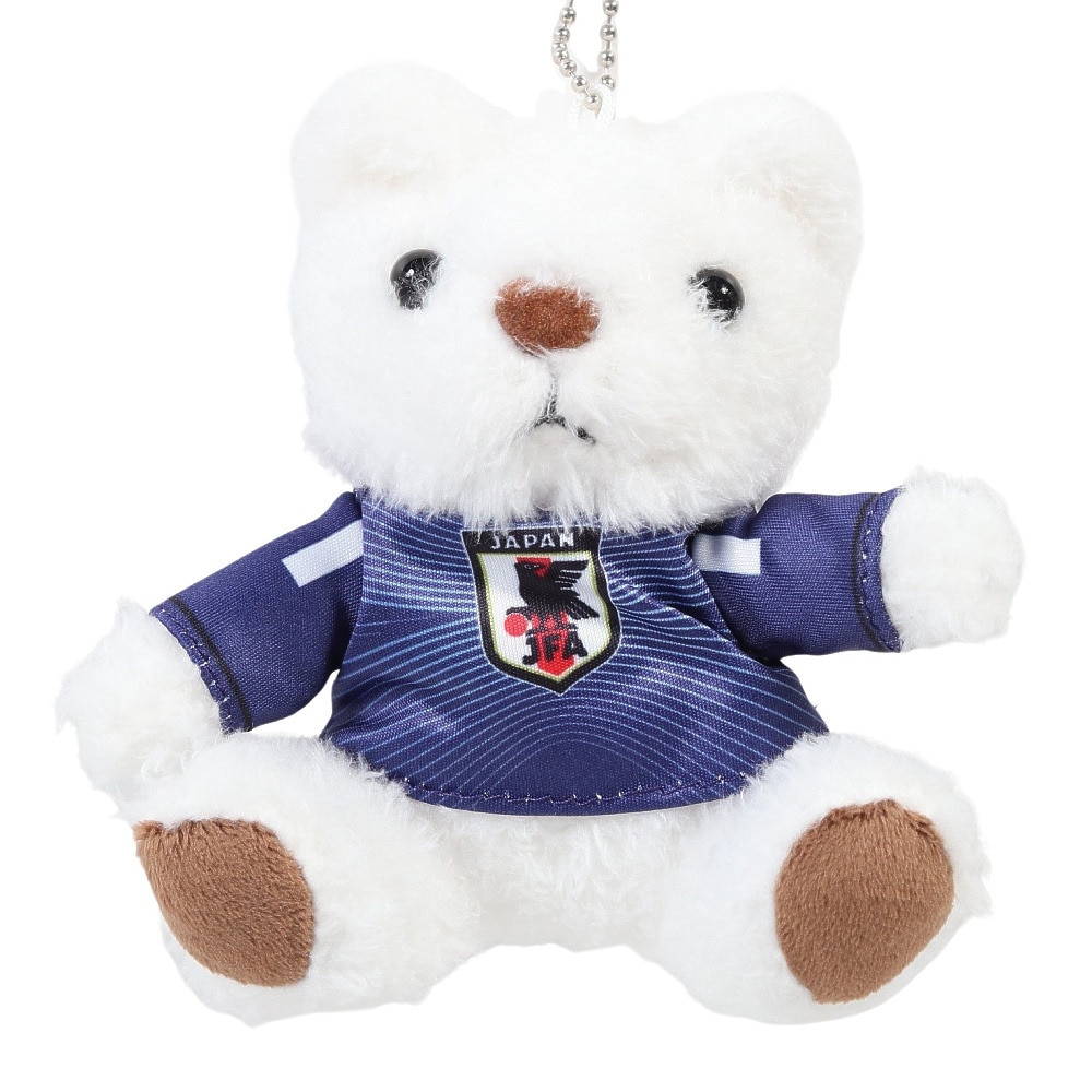 日本サッカー協会（JFA）（メンズ、レディース、キッズ）ユニフォームベアキーホルダー 2026 SAMURAI BLUE JO-537