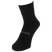 ジローム（GIRAUDM）（メンズ）サッカー ソックス 靴下 フットサルショートソックス 750GM9OK4603-BLK-M