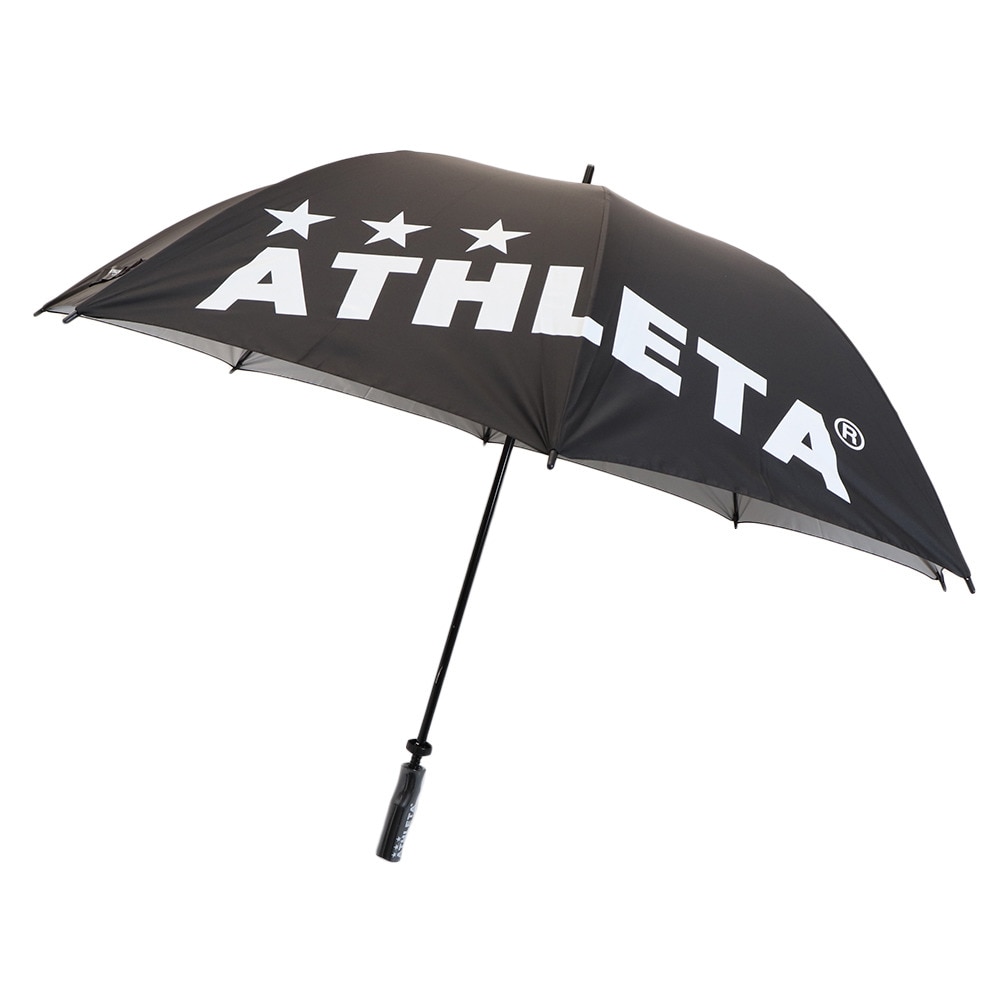 アスレタ UV アンブレラ 5228 BLK ブラック 70cm 晴雨兼用 UVカット 日傘 雨傘 スポーツ観戦 Ｆ 90 サッカー