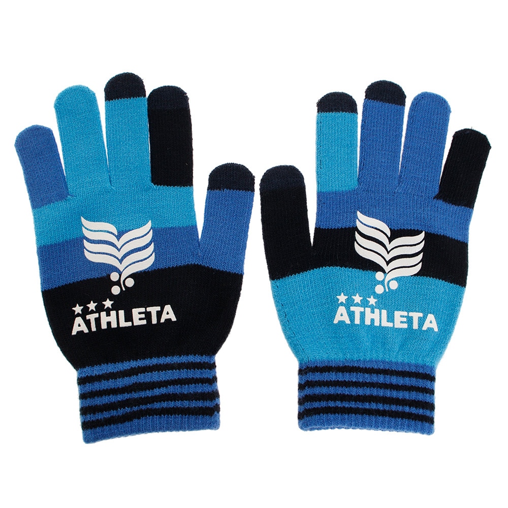アスレタ ATHLETA ジュニア ニットグローブ XE-385J NVY キッズ 満点の