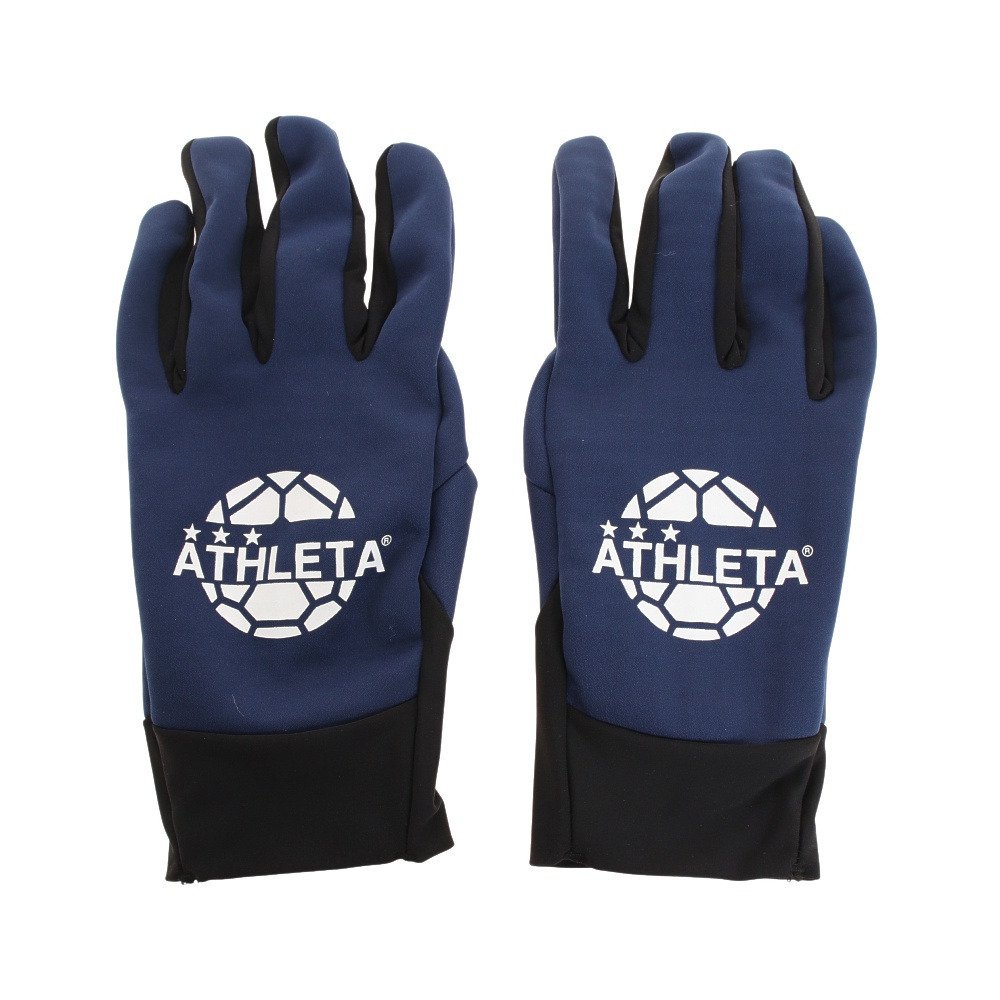 フィールドグローブ 5262 Nvy サッカー フットサル 防寒 防水 手袋 アスレタ スポーツ用品はスーパースポーツゼビオ