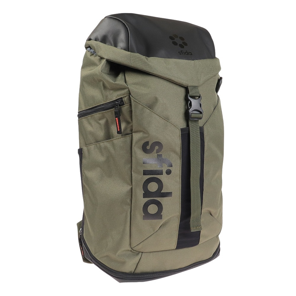 スフィーダ（SFIDA）（メンズ、レディース）サッカー フットサル バックパック M SH-21B11 OLV リュック デイパック 27L